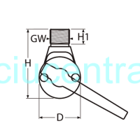 N. plieno antenos laikiklis tvirtinamas ant relingo N. plieno antenos laikiklis tvirtinamas ant relingo